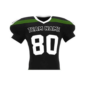 Uniforme de Fútbol Americano Personalizable Unisex de Diseño Moderno, Talla Grande, Manga Corta, Transpirable y Cómodo para Equipos - Product Image 1