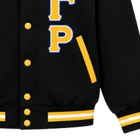 Blouson Bomber Personnalisé Femme Sigma Gamma Rho – Veste Décontractée Zippée pour Sororité Grecque – Fournisseur de Vêtements en Gros