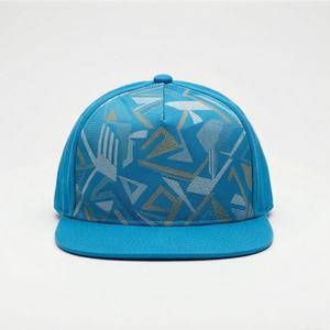 Nueva Gorra de Béisbol Clásica de Moda Hip Hop, Personalizada con Bordado 3D Tejido y Sublimación Impresa en Poliéster, Premium - Product Image 1