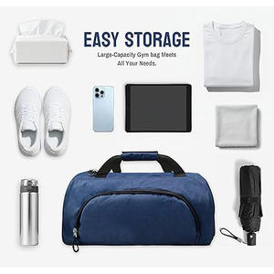 Custom Logo Gym <b>Sports</b> <b>Bag</b> Fitness Duffel <b>Bag</b> For Training Workout Travel Wholesale Manufacturer Bulk Supply - Product Image 3