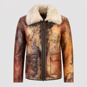 เสื้อแจ็คเก็ตหนังขนสัตว์คุณภาพสูงระดับหรู - Product Image 5