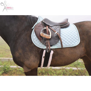 Cinturones de equitación Daily English Horses, acolchados con forro polar suave, de doble cara, resistentes, con hebillas elásticas de acero inoxidable, seguros, personalizables y reutilizables - Product Image 5