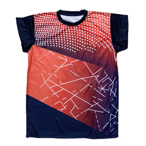 2026 Unisex High Quality Quick Drying Short Printed Sports Jerseys Factory Direct Wholesale Customized Pinstripe Pattern - Product Image 6