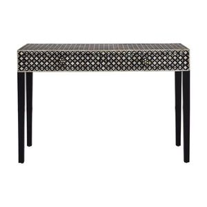 Premium Quality Bone Inlay <b>Console</b> <b>Table</b> Decorative Wooden Furniture For Luxury Hospitality Interiors - Product Image 1