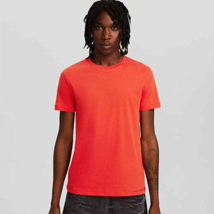 Camiseta de Algodón Ecológica para Hombre, Tejido Orgánico, Suave y Cómodo, Lisa, Ropa Sostenible, Suministro al por Mayor - Product Image 3