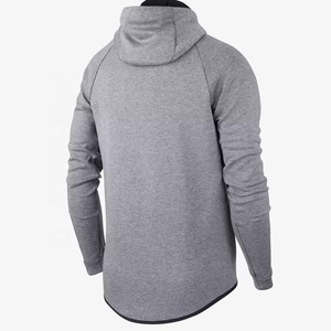 Survêtement gris à capuche pour homme avec fermeture éclair intégrale, sweat-shirt à poches latérales et pantalon assorti, tenue sportive décontractée pour l'hiver, séchage rapide avec strass - Product Image 2
