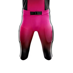 Uniforme de Fútbol Americano Personalizado de Alta Calidad, Manga Corta, Talla Grande, 100% Poliéster, Nuevo Diseño, Color y Logotipo Personalizables - Product Image 4