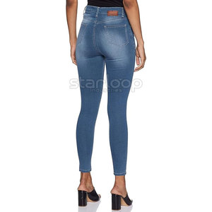 Pantalones Vaqueros de Mujer de Último Diseño a Precio Razonable para Venta en Línea, Color Sólido, Múltiples Bolsillos - Product Image 2