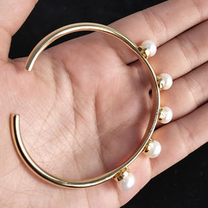 Luxury Drop <b>Bracelet</b> with Freshwater Jewelry Gift for Wedding & Formal Celebration Use as adjustable Free Size <b>Bracelet</b> - Product Image 5