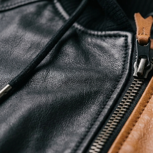 Blousons en cuir pour hommes 2025 en vente au meilleur prix – Respirants, imperméables, grandes tailles, avec logo unique – Vente en gros - Product Image 3