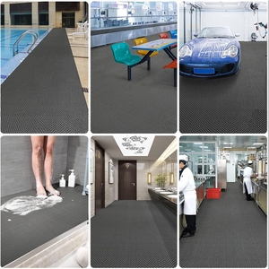 Tapete Antideslizante de Doble Color para Exteriores, Tapete Impermeable para Piscina, Tapete de PVC Tipo S - Product Image 5