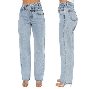 Venta al por Mayor de Jeans de Tallas Grandes para Mujer, Pantalones Casuales, Pantalones de Mezclilla para Mujer, Jeans de Mezclilla Femeninos - Product Image 3