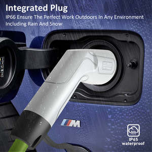 Câble de charge de type 2 de 5 mètres, câble d'extension de chargeur EV vert pour la plupart des modèles, gaine en TPU durable de haute qualité, utilisation en extérieur - Product Image 2