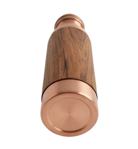 Large Selling Water <b>Bottle</b> Wooden Metal <b>Drinking</b> Juice Hotel Kitchen <b>Bottle</b> <b>Copper</b> Metal Reusable Water <b>Bottle</b> - Product Image 2