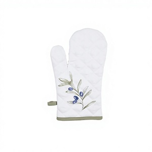 Indian Exporter Best Quality 100% Pure Cotton <b>Cooking</b> Oven Mitts with Customized Private Logo - Product Image 3