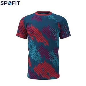 เสื้อถักดีไซน์ล่าสุด พิมพ์ลายหยดน้ำ คอกลม ทรงปกติ แห้งเร็ว สไตล์ทางการ สำหรับผู้ชาย เป็นมิตรกับสิ่งแวดล้อม ระบายอากาศได้ดี ผลิตจากโพลีเอสเตอร์ 100% - Product Image 4