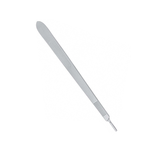 Manche de scalpel chirurgical de haute qualité en acier inoxydable allemand, manche de couteau chirurgical OEM, instruments médicaux - Product Image 2