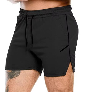 Nouvel Arrivage Vêtements d'été à séchage rapide en coton élasthanne, unis, décontractés, en toile, vierges, pour l'entraînement, la course, personnalisables, en maille, pour le basketball, pour hommes, vente en gros - Product Image 6