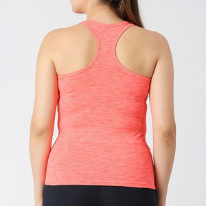 Débardeur tricoté sans manches pour femme, col rond, respirant, séchage rapide, écologique, coupe décontractée et sportive, longueur normale, couleur unie - Product Image 6
