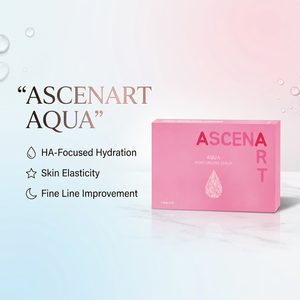 Suero en Gel Ascenart Aqua HA de Corea del Sur para la Elasticidad de la Piel del Rostro, Hidratación Profunda, Empaque en Caja, 2.5ml X 10 para Mujeres, 3 Años de Duración - Product Image 4