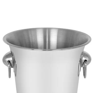 Seau à glace professionnel en acier inoxydable, seau à champagne argenté pour le bar, la piscine, la plage, les voyages en camping - Product Image 5