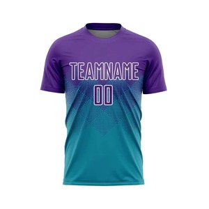 เสื้อวอลเลย์บอลแบบซับลิเมชั่นสั่งทำพิเศษ ชื่อทีม 00 สีเขียวไล่เฉด คอวี แขนสั้น สำหรับผู้ใหญ่ 男女 แห้งเร็ว ด้านหน้า 100% - Product Image 1