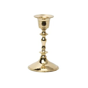 High Quality Brass Vintage <b>Small</b> <b>Candle</b> Holder With Polish Finished For Home Decoration Metal <b>Candle</b> Stand For Table Top Decor - Product Image 6