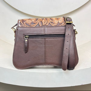 Nueva tendencia, Bolso bandolera de cuero de vaca con herramientas manuales de gran capacidad para mujer, bolsos de hombro versátiles ligeros simples - Product Image 5