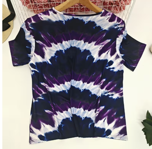 T-shirts pour femmes |   T-shirts décontractés surdimensionnés en polyester/coton personnalisés |   Ventes en gros de hauts à manches longues imprimés numériquement |   Vêtements B2B - Product Image 3