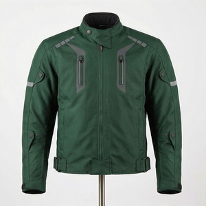 Chaqueta de Motociclista de Cuero Genuino para Hombre de la Mejor Calidad, Nueva Colección de Invierno, Chaquetas de Motocicleta con Protecciones Desmontables Personalizadas - Product Image 1