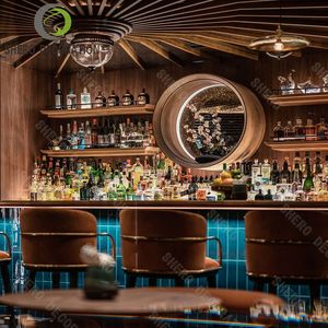 2025 moderno LED bar salón muebles de alta calidad cóctel Night Club muebles sofá Dance Club muebles bebida bar mostrador conjunto - Product Image 5