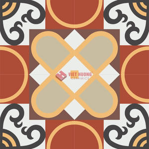 กระเบื้องซีเมนต์ขนาด 200x200 มม. ให้ลุคหรูหรา โดดเด่นด้วยลวดลายประณีตที่ทำด้วยมือ - Product Image 3