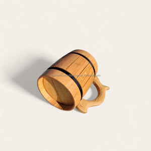 แก้วกาแฟไม้ดีไซน์ทันสมัย คุณภาพส่งออกดีที่สุดจากอินเดีย ผลิตภัณฑ์เครื่องดื่มทำมือสุดอินเทรนด์ - Product Image 5