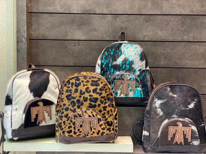 Nouveau sac à dos en cuir de vachette usiné à la main de mode chaude élégant sac à dos en cuir sculpté élégant sac à dos de Style occidental en cuir - Product Image 4