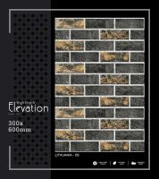 Carrelage mural en porcelaine haute profondeur Elite 300x600mm 30x60cm 12x24 Mat Texturé Céramique Décoratif Salle de Bain Cuisine Intérieur
