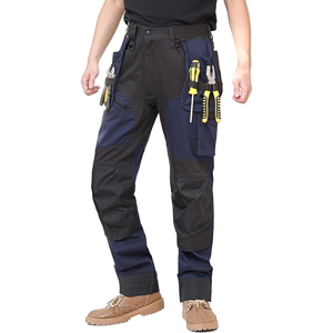 Pantalon de travail d'hiver personnalisé pour homme, robuste, multi-poches, pour l'industrie et la construction, uniforme de nettoyage - Product Image 4