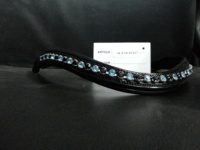 Elégant Diamond Crystal Bling Horse Leather Brow Band L'autre équipement équestre du vendeur.