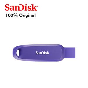 SanDisk 128GB โทรศัพท์ไดรฟ์ USB Type C ประเภท A, USB3.2, opulenc สีม่วง, SDDDC6-128G-G46PO - Product Image 2