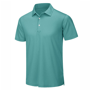 Polo de Hombre de Primera Calidad, Precio Accesible, Transpirable, Color Sólido - Product Image 1