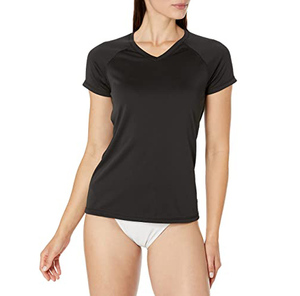 Alta calidad por encargo de las mujeres MMA Rash Guard No Gi camisa deportiva de un solo Color sublimación impresión hecha Spandex tela bebé edad - Product Image 1