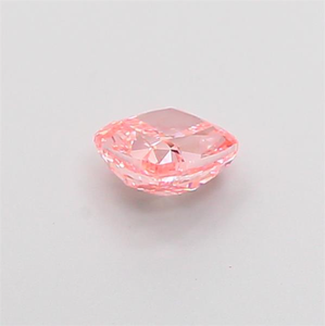 Diamant rose vif de 0,52 ct, taille coussin, cultivé en laboratoire, certifié IGI, CVD VVS1, pierre fantaisie rose pour la fabrication de bijoux - Product Image 4
