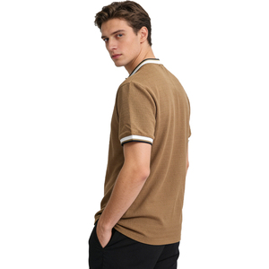 T-shirts imprimés décontractés pour hommes de haute qualité en gros, 100 % coton respirant, imprimés par transfert thermique - Product Image 4