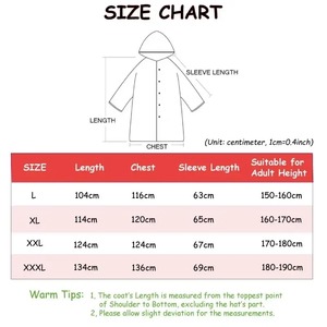 Manteau long imperméable d'hiver pour homme avec capuche, logo frontal, fermeture simple boutonnage et cordon de serrage - Product Image 2
