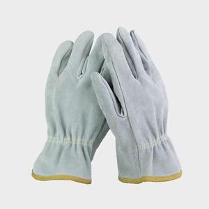 Gant de sécurité en cuir de vache jaune de qualité supérieure, léger et souple, pour travaux de précision, d'assemblage industriel, de réparation et de manutention - Product Image 2