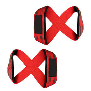 Correas de Muñeca Ajustables para Levantamiento de Pesas, Correas de Figura 8 para Fitness y Fisicoculturismo, Unisex - Product Image 6