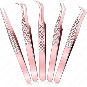 Nouvelles Pinces à Épiler en Acier Inoxydable OEM pour Extensions de Cils, Design de Pointe, Instruments de Beauté de Précision, Prix de Gros - Product Image 6