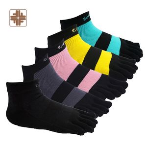 Logo personnalisé Grip anti-dérapant Soccer Football Funky Chaussettes de course à pied - Product Image 3