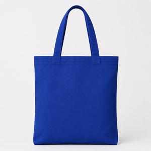 La simplicité est belle, sac fourre-tout en toile personnalisé, bleu, design minimaliste, motif imprimé, sac de voyage et de shopping toutes saisons - Product Image 3