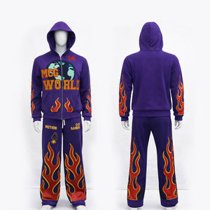 Conjunto Deportivo Personalizado para Hombre con Diseño de Estrella Negra, Sudadera con Capucha y Pantalones Jogger, Ropa Urbana - Product Image 4