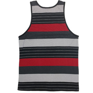 Gym <b>Vests</b> <b>Men's</b> Custom Two Tone Casual <b>Muscle</b> <b>Fit</b> 100% Cotton Jersey Silk Screen Printing Active & Training Wear Tank Tops - Product Image 2